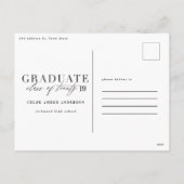 2019年モダン写真卒業クラス シーズンポストカード (裏面)