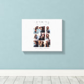 2019年モダン写真卒業発表のクラス キャンバスプリント (インサイチュ (ウッドフロア))