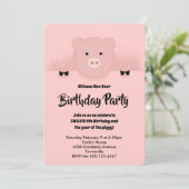 2019年中国の元旦アースピッグ誕生日パーティー 招待状 (スタンド正面)