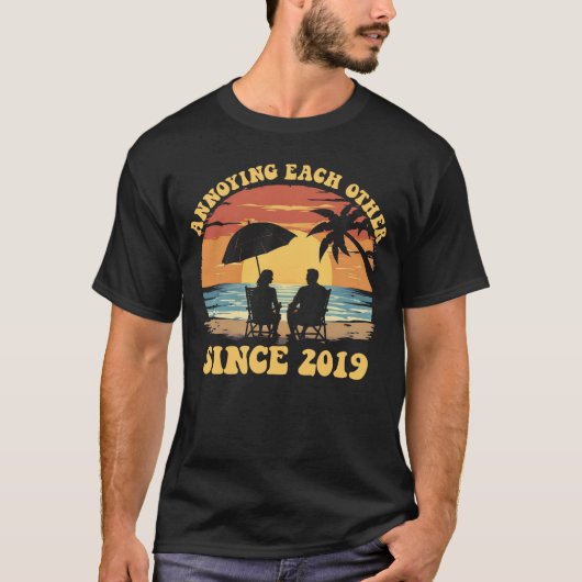 2019年以来お互いに迷惑 Tシャツ (正面)
