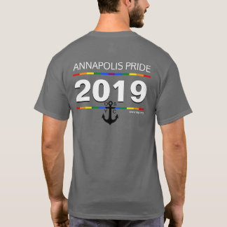 2019年創立アナポリスプライドOSYC Tシャツ