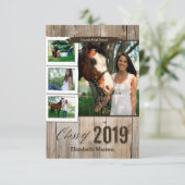 2019年卒業写真の素朴クラス 招待状 (スタンド正面)