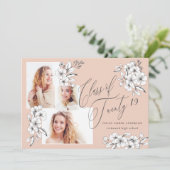 2019年図解入りの、写真付きの卒業フローラ授業 案内状 (スタンド正面)