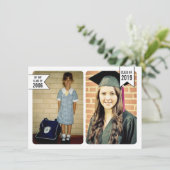 2019年度卒業クラス　スタートからフィニッシュまでの写真 招待状 (スタンド正面)