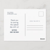 2019年度卒業生 | 写真 卒業感謝 ポストカード (裏面)