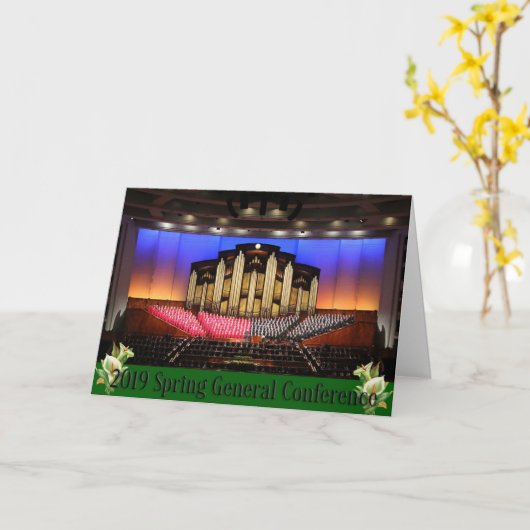 2019年春総会 カード (黄色い花)