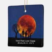 2019年月食 セラミックオーナメント (左)