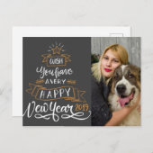 2019年筆記ニューイヤー シーズンポストカード (正面/裏面)