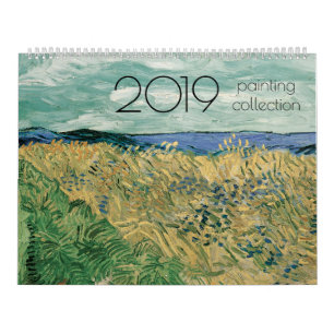 2019年絵画コレクション カレンダー