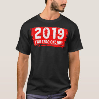 2019年誕生女子男性へB素晴らし年 Tシャツ