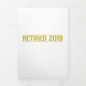 2019年退退職した職後私は生涯働きました 三つ折りプログラム (カバー)