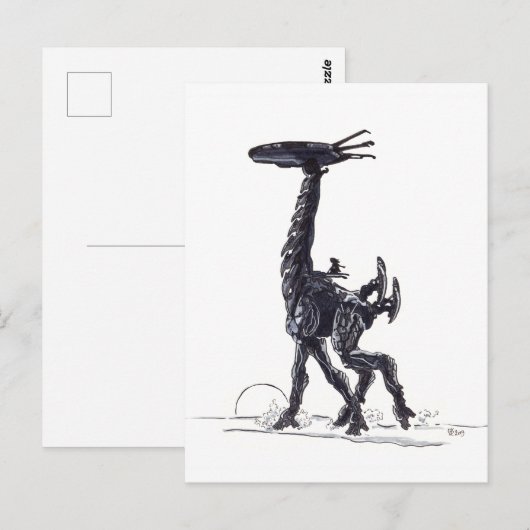 2019年10月28日 ポストカード (正面/裏面)