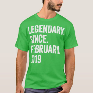 2019年2月4日の誕生日から4年間 Tシャツ