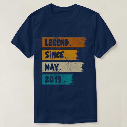 2019年5月以来の伝説 Tシャツ (デザイン正面)