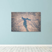 2019年7月4日 – カリフォルニアのイザベラ湖。 キャンバスプリント (インサイチュ (ウッドフロア))