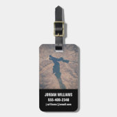 2019年7月4日 – カリフォルニアのイザベラ湖。 ラゲッジタグ (正面縦)