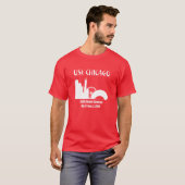 2019年 シカゴ アーバンスケッチ セミナー Tシャツ (正面フル)
