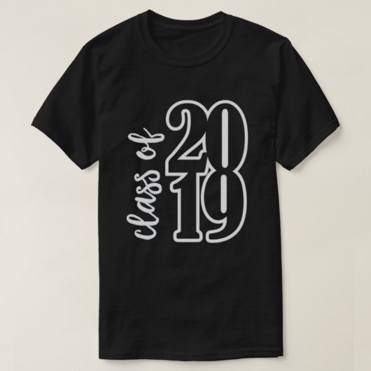 2019年Tシャツのクラス Tシャツ (デザイン正面)