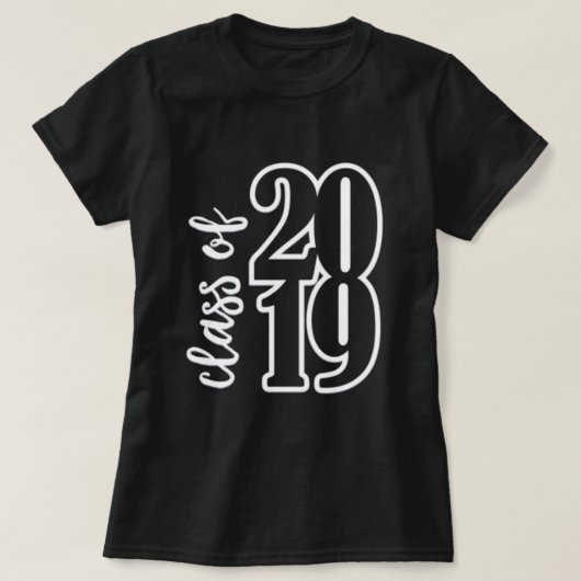 2019年Tシャツのクラス Tシャツ (デザイン正面)