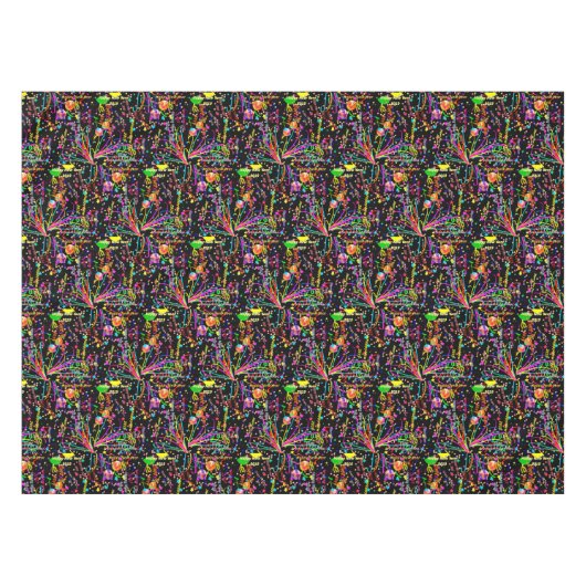 2019年Tableloth Happy New テーブルクロス (正面(横))