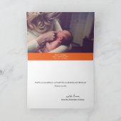 2019新生児メリークリスマススクリプト シーズンカード (内部)