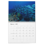 2019珊瑚海のカレンダー カレンダー (2月 2027)