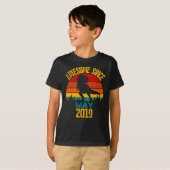 2019素晴らし年5月以降Tレックスディノ Tシャツ (正面フル)