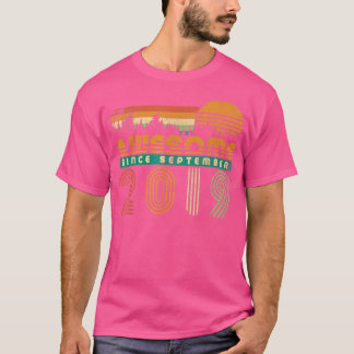 2019素晴らし年9月以来キッズボーイズガールズ誕生 Tシャツ