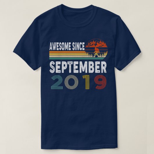 2019素晴らし年9月以降 Tシャツ (デザイン正面)