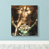 2019素晴らし.赤い竜と海の獣 キャンバスプリント (インサイチュ (ウッドフロア))