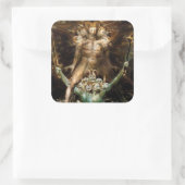 2019素晴らし.赤い竜と海の獣 スクエアシール (バッグ)