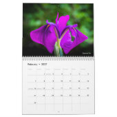 2019花カレンダー カレンダー (2月 2027)