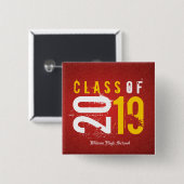 2019芸術的年卒業 缶バッジ (正面&裏面)