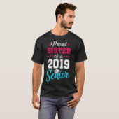 2019誇りを持った年高校卒業生の妹 Tシャツ (正面フル)
