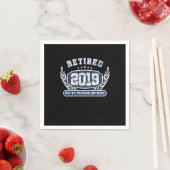 2019退職した年はもう私の問題ではない再おもしろい生 スタンダードカクテルナプキン (インサイチュ)