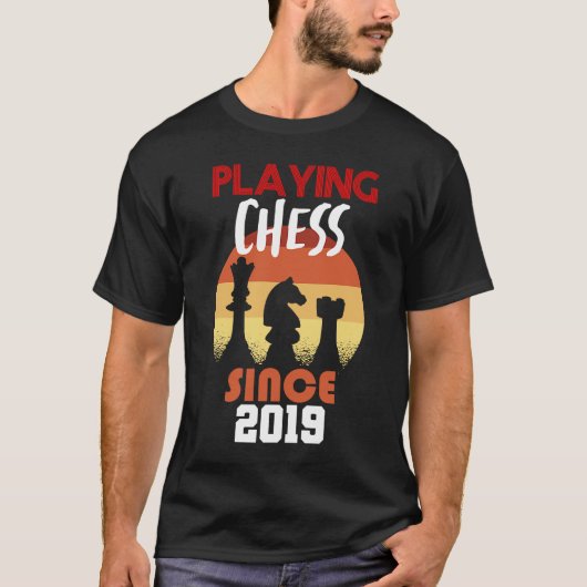 2019遊年以来のチェス Tシャツ (正面)