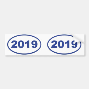 2019青 バンパーステッカー