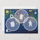 2019カレンダー8月 カード (正面)