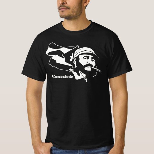 " 2019 Baru Merek Atasan Keren T Shirt Fidel Castr Tシャツ (正面)