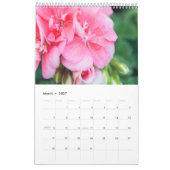 2019 Flowers Wall Calendar by Lisa Blake カレンダー (3月 2027)