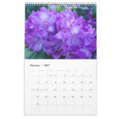 2019 Flowers Wall Calendar by Lisa Blake カレンダー (2月 2027)