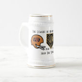 2019 Gents FFボウリングをする人、 クリケットの投手IV ビールジョッキ (正面左)