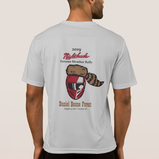 2019 NHFの再結集のワイシャツ Tシャツ (裏面)