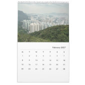 2019 Wall Calendar CITYSCAPES カレンダー (2月 2027)