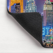 2019 WEBN花火シンシナティのスカイライン写真 マウスパッド (コーナー)