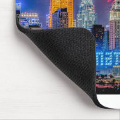 2019 WEBN花火シンシナティのスカイライン写真 マウスパッド (コーナー)