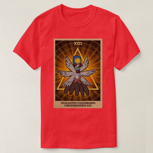 201.すべてのハトを見る Tシャツ (デザイン正面)