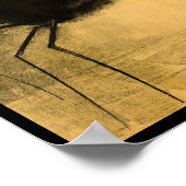 201.にこやかなクモ ポスター (角)