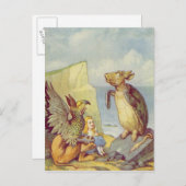 201.にせウミガメとグリフォン ポストカード (正面/裏面)