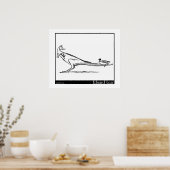 201.アヒルとカンガルー ポスター (キッチン)